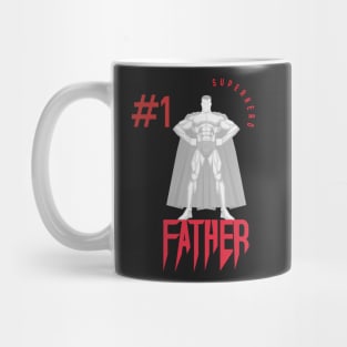 super father #1 superhero Mug